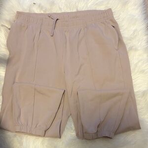 Old Navy Women's Track Joggers in Light Taupe